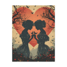  Liefde: Silhouetten en Harten