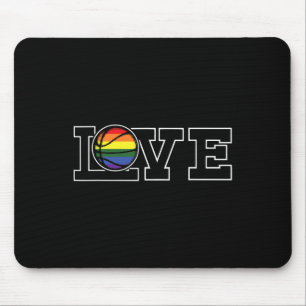 Liefde Sketll Lgbt-q Gay Pride Regenboog Vlag Spor Muismat