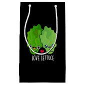 Liefde Sla Grappige Veggie Pun Klein Cadeauzakje (Voorkant)