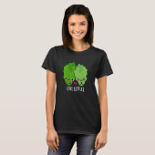 Liefde Sla Grappige Veggie Pun T-shirt (Voorkant volledig)