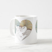 Liefde slaap koffiemok (Voorkant links)