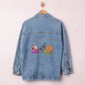 Liefde Slak & Tape – Grappige Sticker Denim Jacket (Hangar)