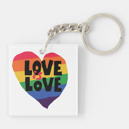 Liefde Sleutelhanger (Achterkant)