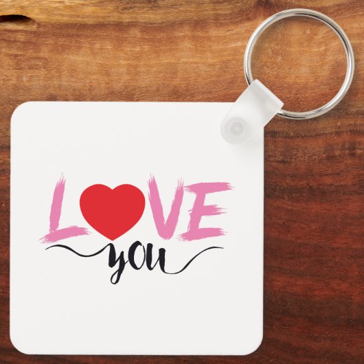 Liefde Sleutelhanger (Achterkant)