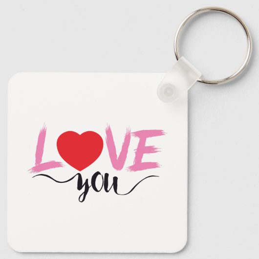 Liefde Sleutelhanger (Achterkant)