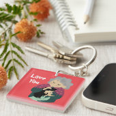 Liefde Sleutelhanger (Voorkant Rechts)