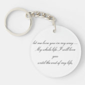 liefde sleutelhanger (Voorkant)
