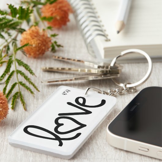 liefde sleutelhanger (Voorkant Rechts)