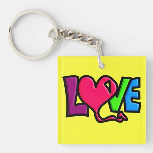 LIEFDE SLEUTELHANGER (Voorkant)