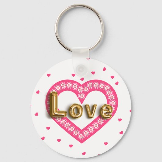 liefde sleutelhanger (Voorkant)