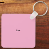 liefde sleutelhanger (Achterkant)