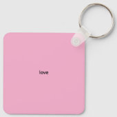 liefde sleutelhanger (Achterkant)