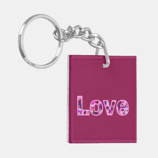 Liefde Sleutelhanger (Voorkant Links)