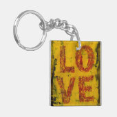 Liefde Sleutelhanger! Sleutelhanger (Voorkant Links)