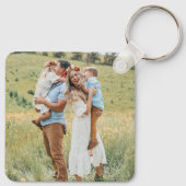 Liefde | Sleutelhanger voor foto- en tekstnamen op (Achterkant)