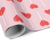 Liefde Slijmers Rood Cadeaupapier (Rol Hoek)