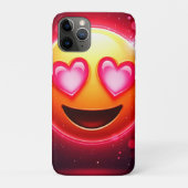 Liefde sloeg emoji harten gloeien Case-Mate iPhone case (Achterkant)