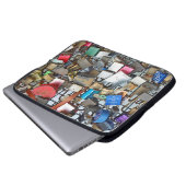 Liefde sloten laptop sleeve (Voorkant onderkant)