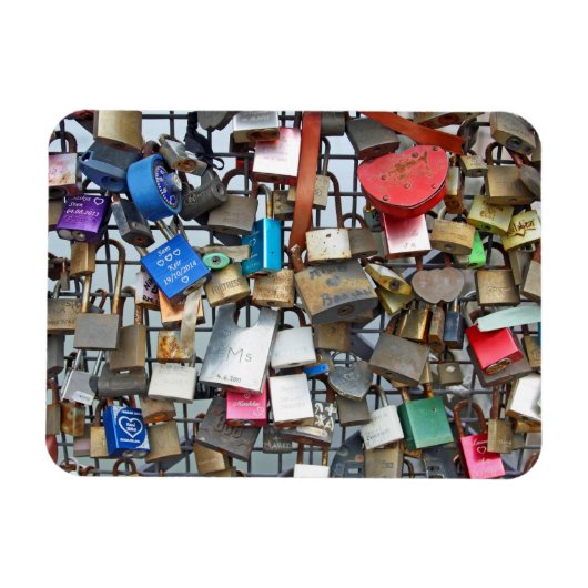 Liefde sloten magneet (Horizontaal)