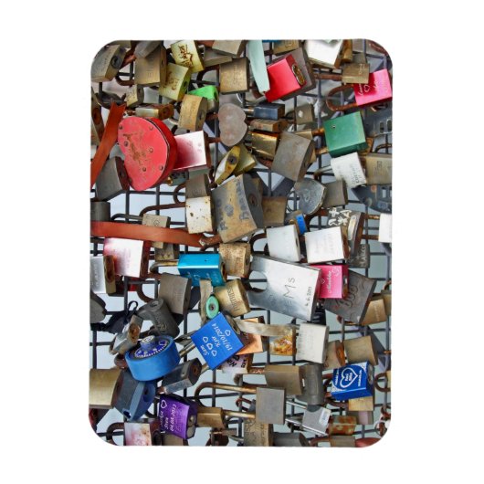 Liefde sloten magneet (Verticaal)