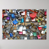 Liefde sloten poster (Voorkant)