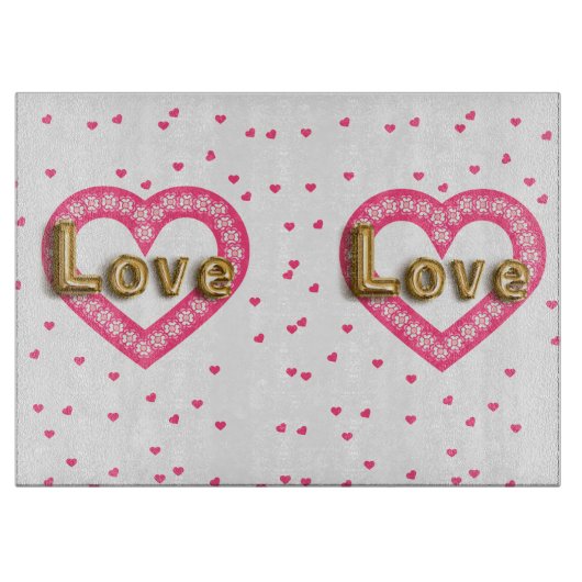 liefde snijplank (Voorkant)