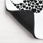 Liefde snor muismat (Hoek)