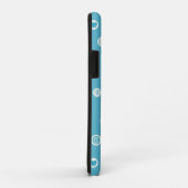 Liefde Social Media Monogram Telefoonhoesje Case-Mate iPhone Case (Achterkant/rechts)