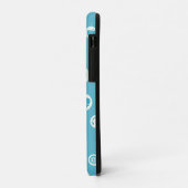 Liefde Social Media Monogram Telefoonhoesje Case-Mate iPhone Case (Achterkant/links)