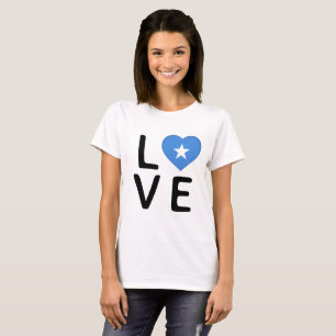 Liefde - Somalische vlag T-shirt