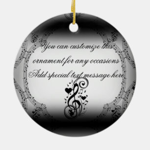 Liefde Song je bent_ Keramisch Ornament