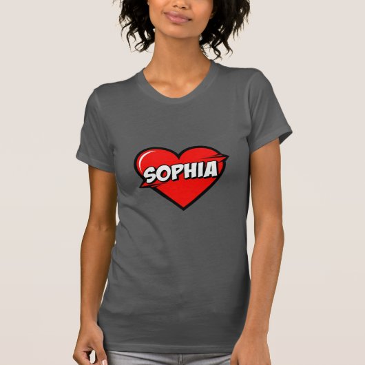 Liefde Sophia T-shirt (Voorkant)