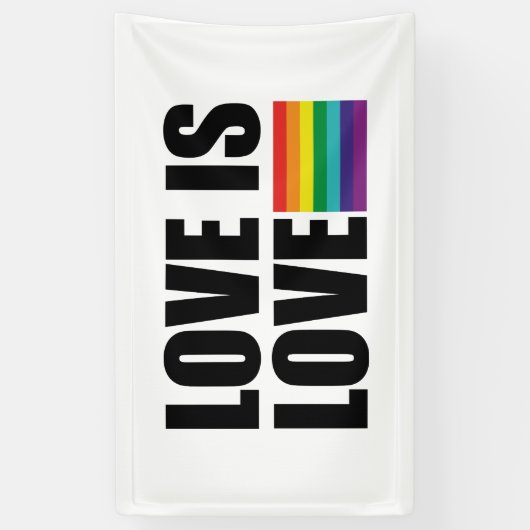 Liefde Spandoek (Verticaal)