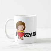 Liefde Spanje Koffiemok (Links)