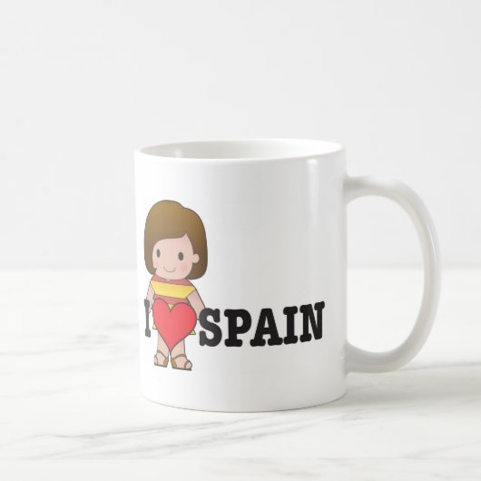Liefde Spanje Koffiemok (Rechts)