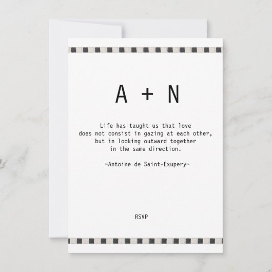 Liefde - Sparrow Pair B&W Foto Liefde Quote Bruilo Kaart (Achterkant)