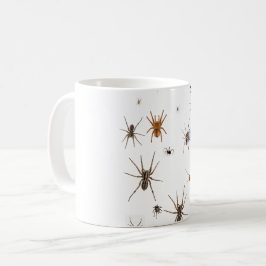 Liefde Spiders! Koffiemok (Voorkant links)