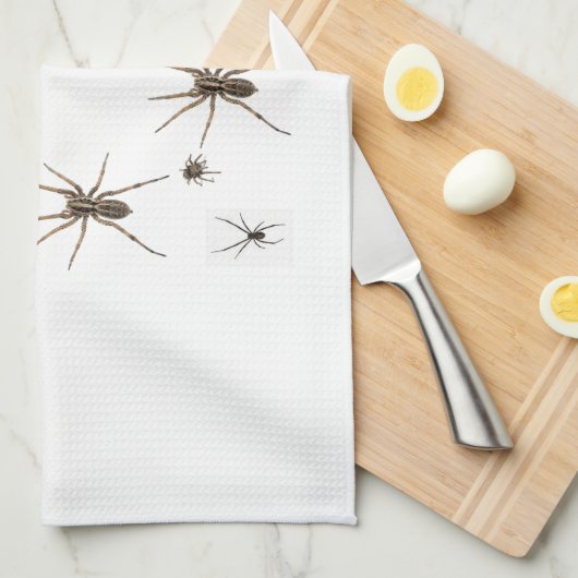 Liefde Spiders! Theedoek (Quarter Fold)