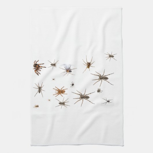 Liefde Spiders! Theedoek (Verticaal)