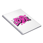LIEFDE Spiraal Foto Notitieboek (Rechterzijde)