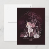 Liefde Sprookje van Alexandra Dikaia Liefde Feestdagenkaart (Voorkant / Achterkant)