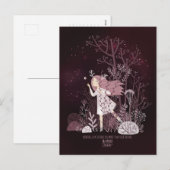 Liefde Sprookje van Alexandra Dikaia Liefde Feestdagenkaart (Voorkant / Achterkant)