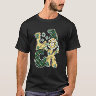 Liefde St. Patrick's Day Gnome Lucky C Shamrock Pa T-shirt