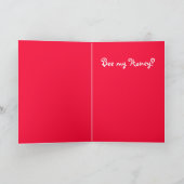 Liefde staat in bloei! #2 feestdagen kaart (Binnen)