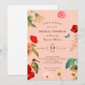 Liefde staat in bloei | Spring Wildflower Vrijgeze Kaart (Voorkant / Achterkant)