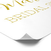 Liefde staat in Bloom Vrijgezellenfeest Welcome Si Poster (Hoek)