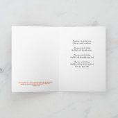 Liefde Staat Silhouet Koppel op het Strand Kaart (Binnen)