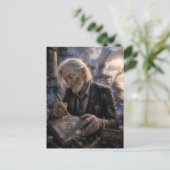 Liefde / Steenhouwer / Olieplatform Briefkaart (Staand voorkant)