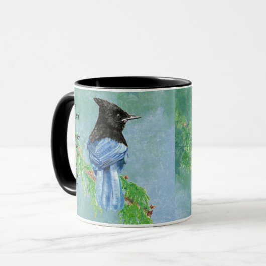 Liefde STELLAR JAYS zo veel dat ik Mok van citaten (Voorkant links)