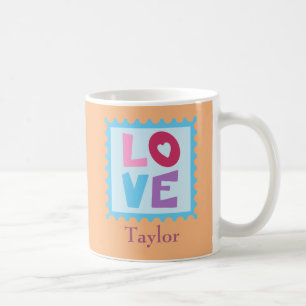 Liefde stempel koffiemok